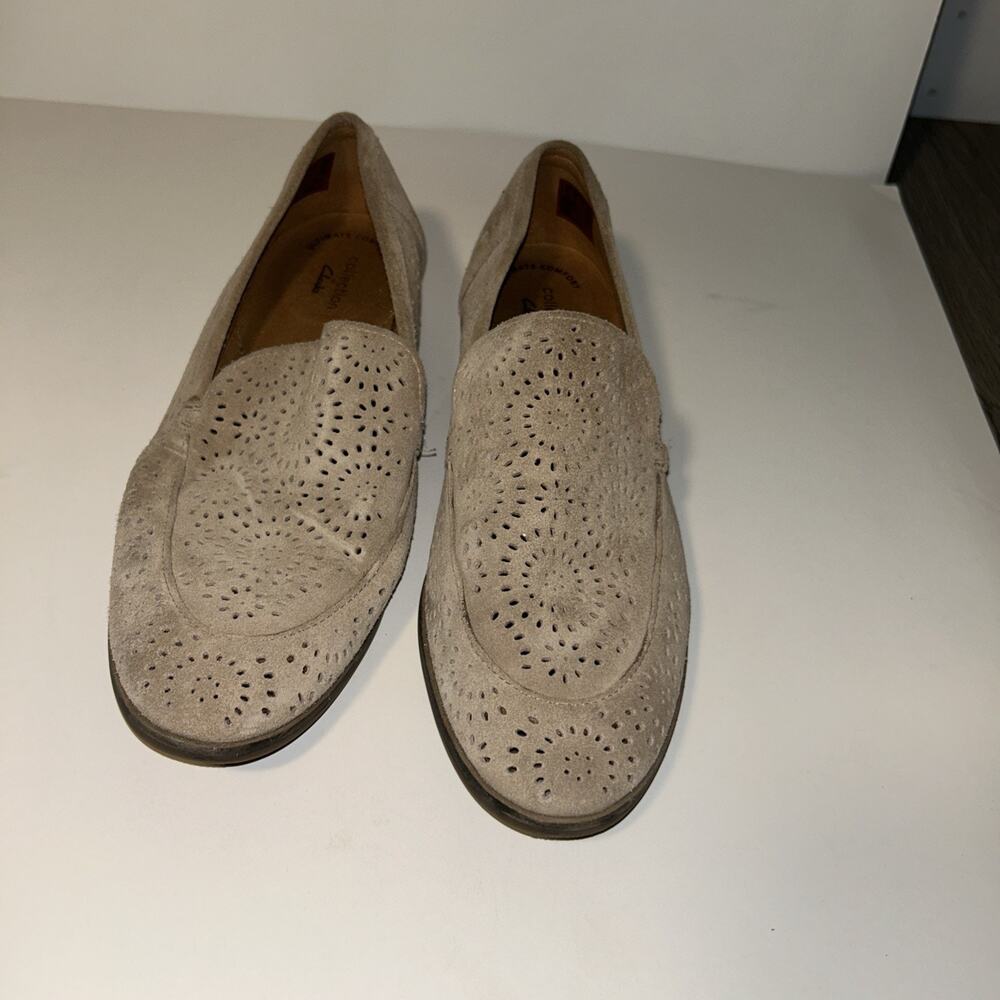Clark's Ultimate Comfort Collection‎ Suede Loafers Size 8